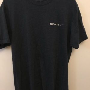 SPACE X unisex tee shirt